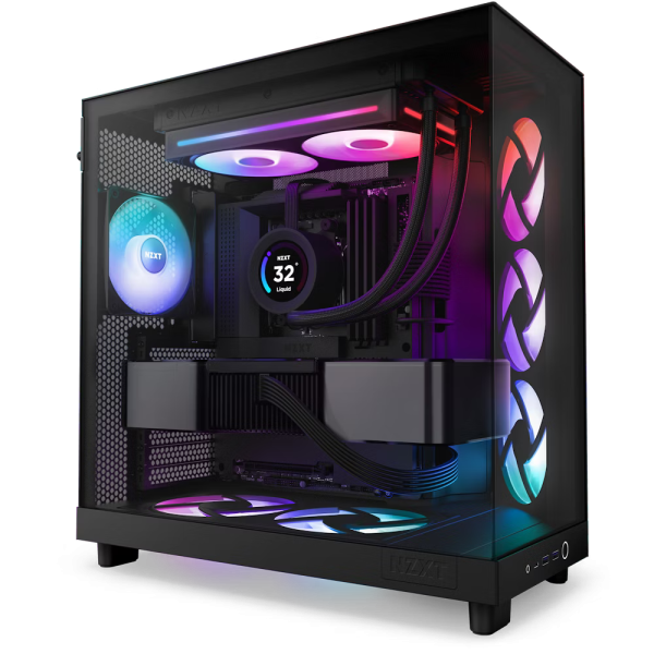 NZXT F240 RGB Core (Black) Refroidissement NZXT, Ultra Pc Gamer Maroc