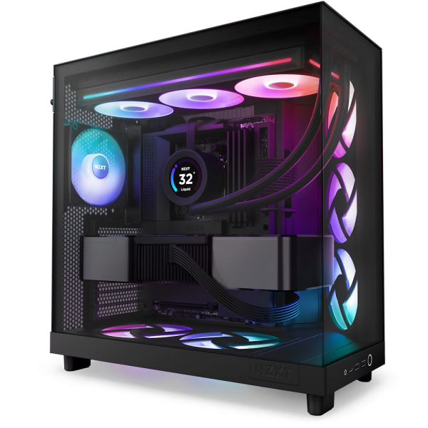 NZXT F360 RGB Core (Black) Refroidissement NZXT, Ultra Pc Gamer Maroc