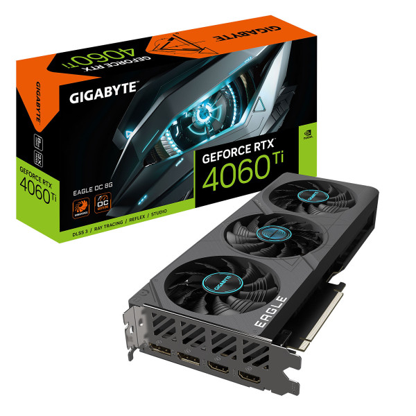 Gigabyte GeForce RTX 4060 Ti EAGLE OC 8GB GDDR6 Cartes graphiques Gigabyte, Ultra Pc Gamer Maroc