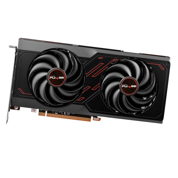 Sapphire AMD Radeon RX 7600 Pulse Gaming 8GB GDDR6 Cartes graphiques Sapphire, Ultra Pc Gamer Maroc