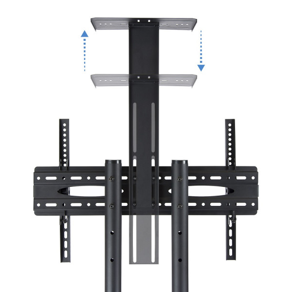 Tooq FS1470M-B Support TV à Roulettes 37 "-70" Bras & Pied TooQ, Ultra Pc Gamer Maroc