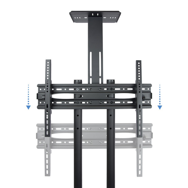 Tooq FS1470M-B Support TV à Roulettes 37 "-70" Bras & Pied TooQ, Ultra Pc Gamer Maroc