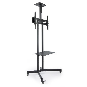 Tooq FS1470M-B Support TV à Roulettes 37 "-70" Bras & Pied TooQ, Ultra Pc Gamer Maroc