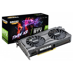 INNO3D GeForce RTX 3060 TWIN X2 12GB GDDR6 Cartes graphiques INNO3D, Ultra Pc Gamer Maroc