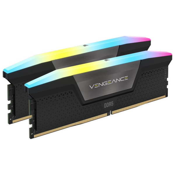 Corsair Vengeance RGB DDR5 64Go (2 x 32Go) 6000 MHz CL30 Mémoire vive DDR5 Corsair, Ultra Pc Gamer Maroc