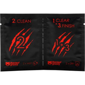 Thermal Grizzly Cleaning Wipes Pâte thermique PC Thermal Grizzly, Ultra Pc Gamer Maroc