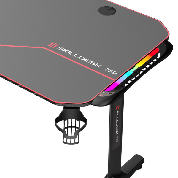 SKILLDESK REDLINE Bureau gamer SKILLCHAIRS, Ultra Pc Gamer Maroc