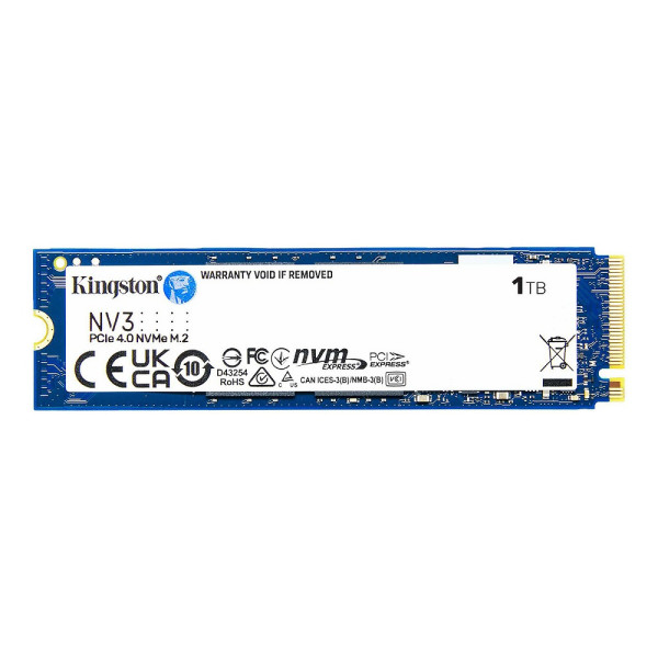 Kingston SSD NV3 1TB M.2 NVMe Disques SSD Kingston, Ultra Pc Gamer Maroc