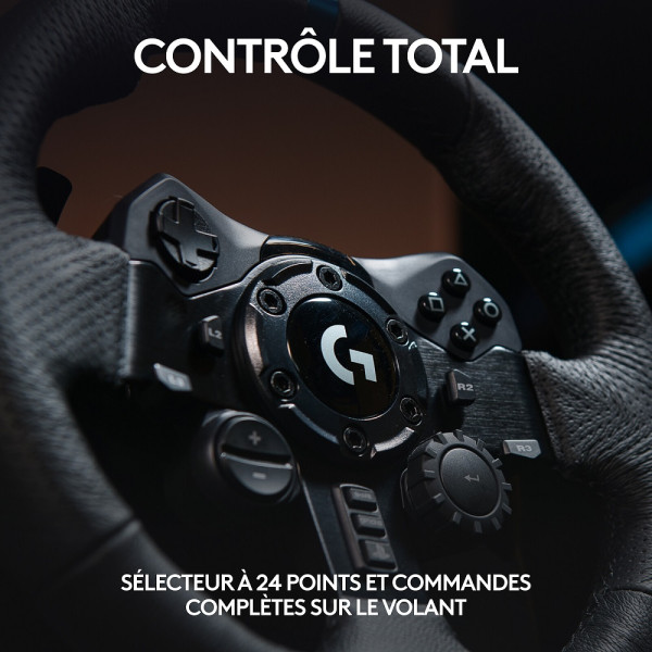 Logitech G G923 (PC / PlayStation 5 / PlayStation 4) Périphériques de jeu Logitech, Ultra Pc Gamer Maroc