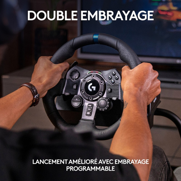 Logitech G G923 (PC / PlayStation 5 / PlayStation 4) Périphériques de jeu Logitech, Ultra Pc Gamer Maroc