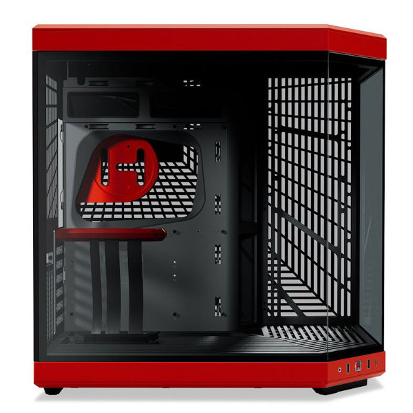 Hyte Y70 (Rouge/Noir) Boitiers PC HYTE, Ultra Pc Gamer Maroc