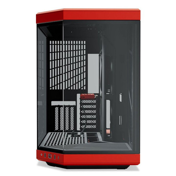Hyte Y70 (Rouge/Noir) Boitiers PC HYTE, Ultra Pc Gamer Maroc
