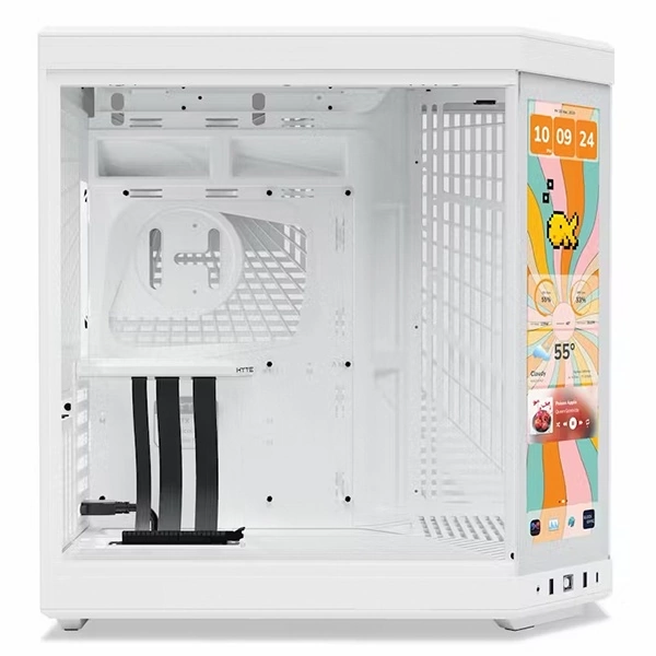 Hyte Y70 Touch Infinite Blanc 14.5″ Boitiers PC HYTE, Ultra Pc Gamer Maroc