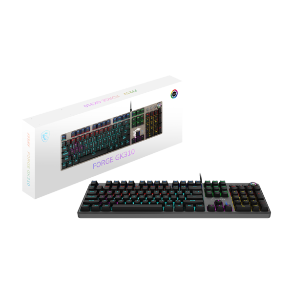 MSI Forge GK310 Red Switches Claviers MSI, Ultra Pc Gamer Maroc