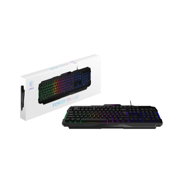 MSI Forge GK100 Claviers MSI, Ultra Pc Gamer Maroc