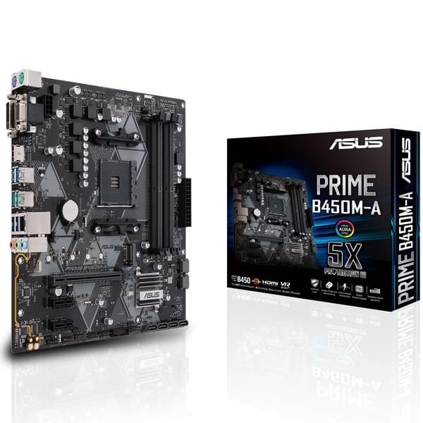 ASUS PRIME B450M-A Cartes mères ASUS, Ultra Pc Gamer Maroc