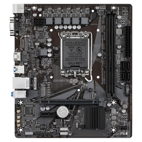 Gigabyte H610M H V2 Socket 1700 Gigabyte, Ultra Pc Gamer Maroc