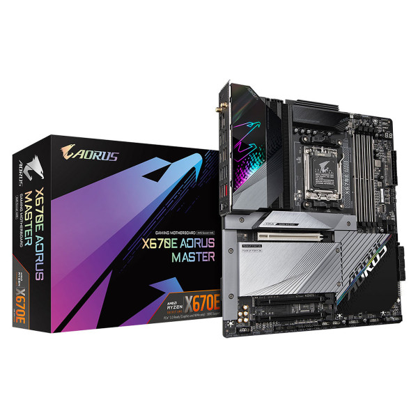 Gigabyte X670E AORUS MASTER Socket AM5 Gigabyte, Ultra Pc Gamer Maroc