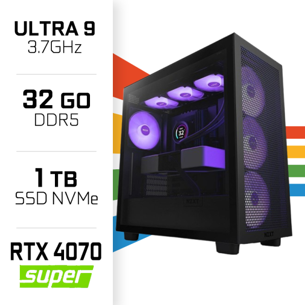 PC Gamer UltraPC Ultra 9 285K/1TB SSD/32GB/RTX4070 SUPER PC Gamer Standard UltraPC, Ultra Pc Gamer Maroc