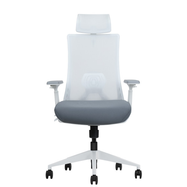 SKILLCHAIRS Ergo Riviera White Chaise ergonomique SKILLCHAIRS, Ultra Pc Gamer Maroc