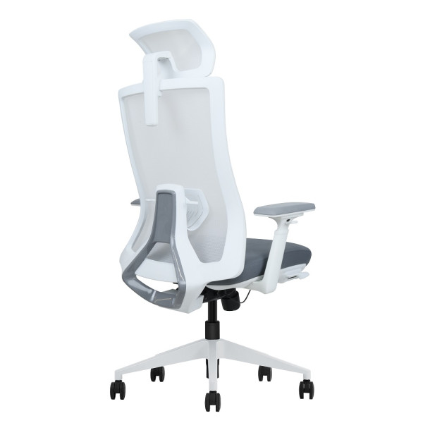SKILLCHAIRS Ergo Riviera White Chaise ergonomique SKILLCHAIRS, Ultra Pc Gamer Maroc
