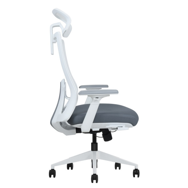 SKILLCHAIRS Ergo Riviera White Chaise ergonomique SKILLCHAIRS, Ultra Pc Gamer Maroc