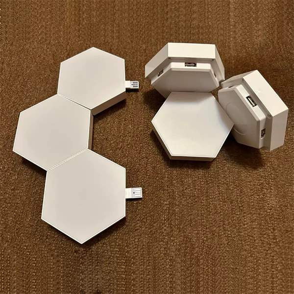 Smart Hexagon lights (6 pièces) Périphériques de jeu , Ultra Pc Gamer Maroc