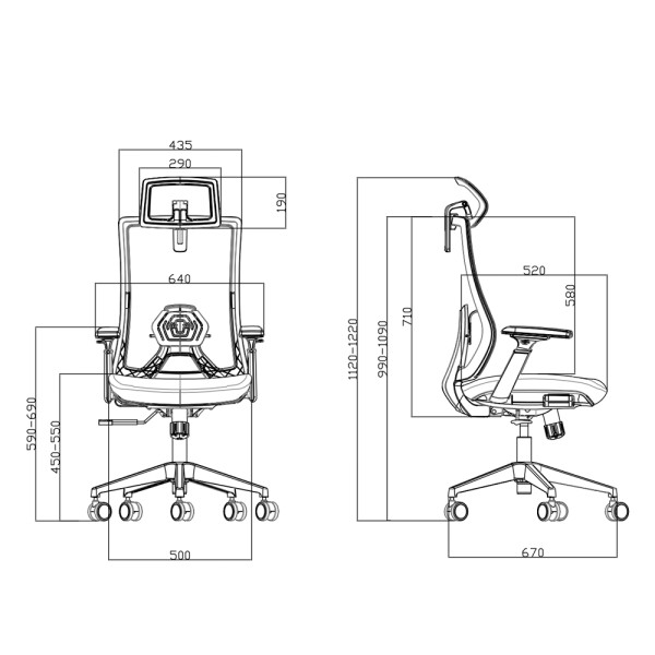 SKILLCHAIRS Ergo Stella Chaise ergonomique SKILLCHAIRS, Ultra Pc Gamer Maroc