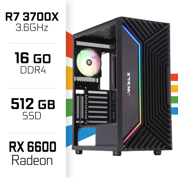 W11/Ryzen7 3700X/1TM.2/2T/16G/750W/RX570 たなびく