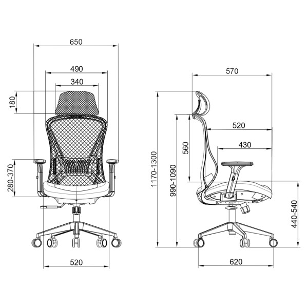 SKILLCHAIRS Ergo Estrella Chaise ergonomique SKILLCHAIRS, Ultra Pc Gamer Maroc