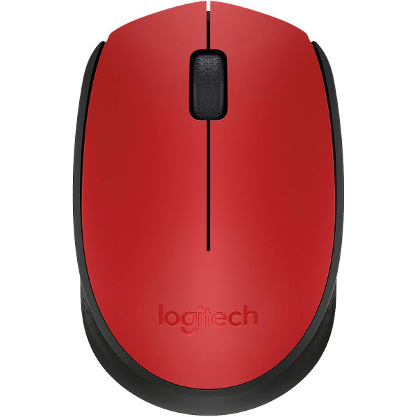 Logitech M171 Wireless Mouse (Red) Souris Logitech, Ultra Pc Gamer Maroc