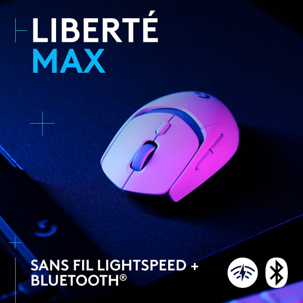 Logitech G G309 Lightspeed (White) Souris Logitech, Ultra Pc Gamer Maroc