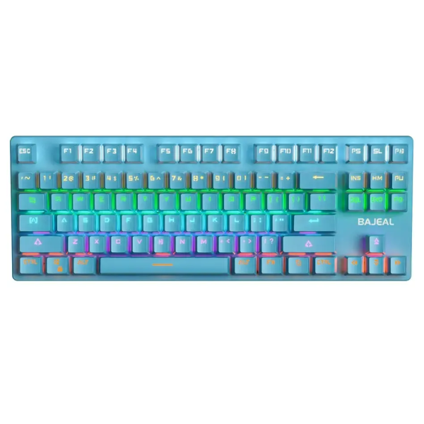 BAJEAL K200 87Keys (Blue) Claviers BAJEAL, Ultra Pc Gamer Maroc