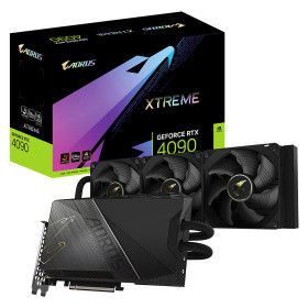 Gigabyte GeForce RTX 4090 XTREME WATERFORCE 24G Cartes graphiques Gigabyte, Ultra Pc Gamer Maroc