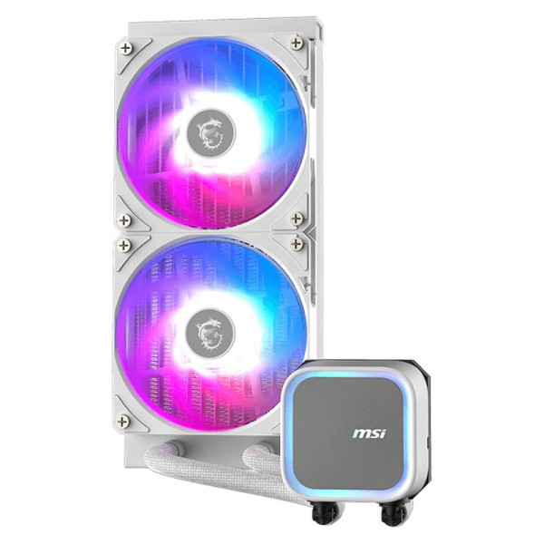 MSI MAG CORELIQUID A13 240 White Kits Watercooling MSI, Ultra Pc Gamer Maroc