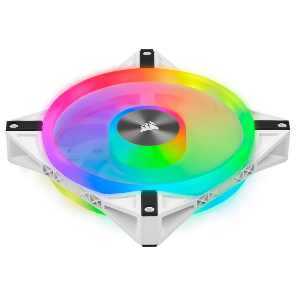 Corsair QL Series QL140 RGB Blanc Périphériques Corsair, Ultra Pc Gamer Maroc
