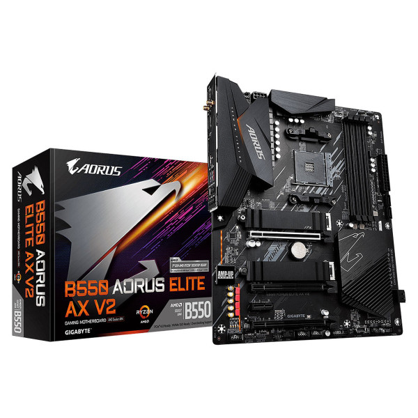 Gigabyte B550 AORUS ELITE AX V2 Socket AM4 Gigabyte, Ultra Pc Gamer Maroc