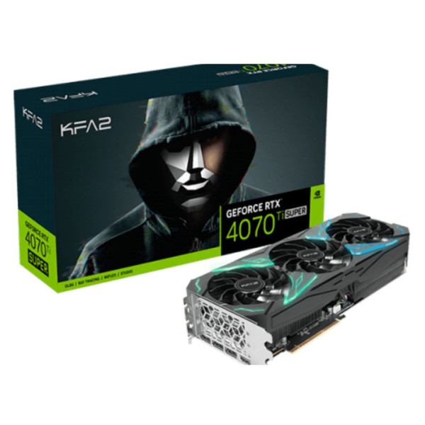 KFA2 GeForce RTX 4070 Ti SUPER SG 16GB GDDR6X Cartes graphiques KFA2, Ultra Pc Gamer Maroc