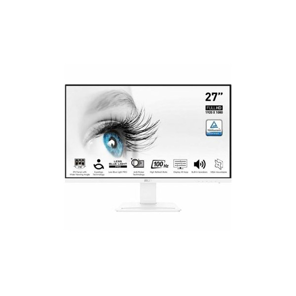 MSI MP273AW PRO 27" IPS (White) Moniteurs MSI, Ultra Pc Gamer Maroc