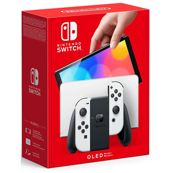Nintendo Switch OLED (white) Console Nintendo Switch Nintendo, Ultra Pc Gamer Maroc