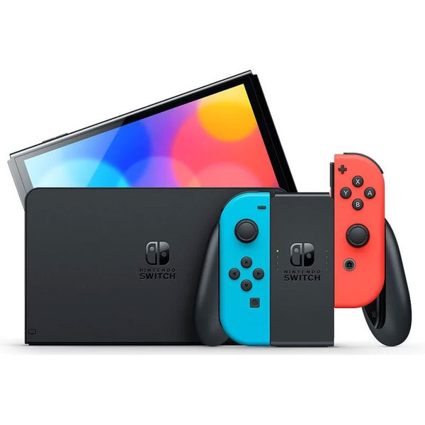 Nintendo Switch OLED (bleu/rouge) Console Nintendo Switch Nintendo, Ultra Pc Gamer Maroc
