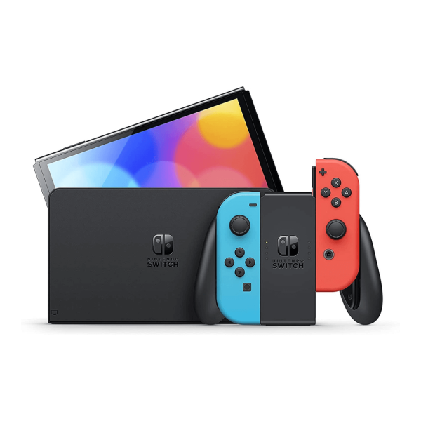 Nintendo Switch OLED (Bleu/Rouge) - Occasion - 128 GB Console Nintendo Switch Nintendo, Ultra Pc Gamer Maroc