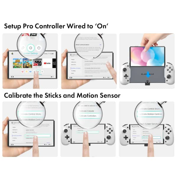 ElecGear Enhanced Controller Nintendo Switch/Switch OLED Console Nintendo Switch Nintendo, Ultra Pc Gamer Maroc