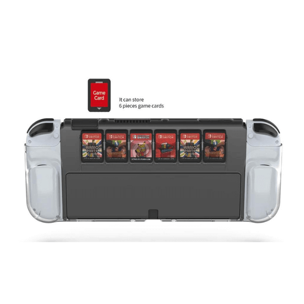 Pochette Nintendo switch Oled transparente DOBE NSW Accessoires consoles Nintendo, Ultra Pc Gamer Maroc