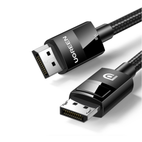 Ugreen Cable DP 1.4 Male To Male Cable 8K 3M Connectique UGREEN, Ultra Pc Gamer Maroc