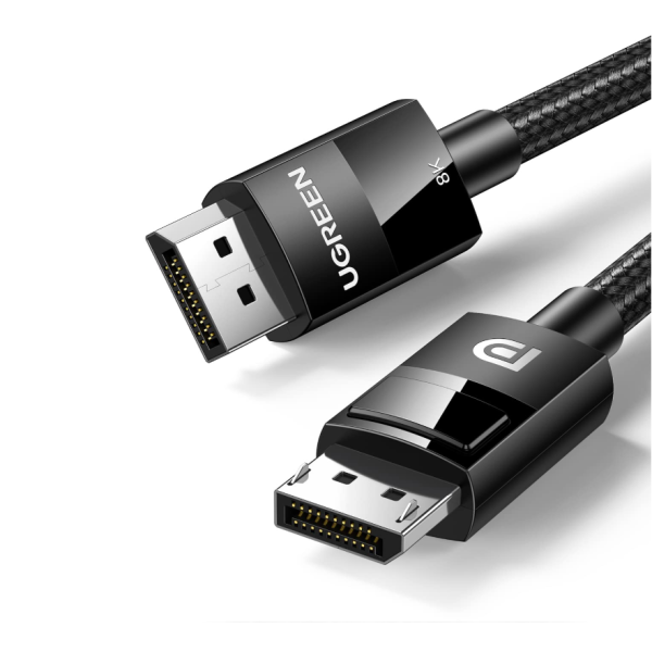 Ugreen Cable DP 1.4 Male To Male Cable 8K 3M Connectique UGREEN, Ultra Pc Gamer Maroc