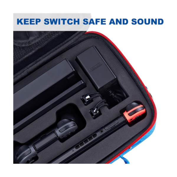 Pochette Nintendo switch Grand Housse de transport Mario Accessoires consoles Nintendo, Ultra Pc Gamer Maroc