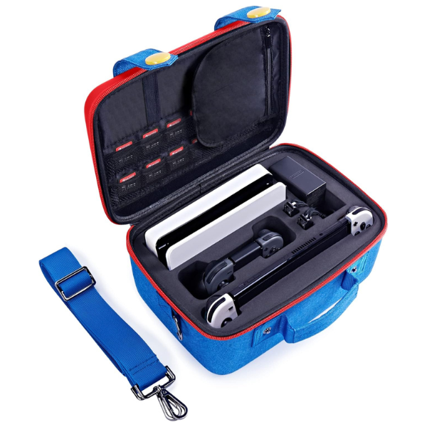 Pochette Nintendo switch Grand Housse de transport Mario Accessoires consoles Nintendo, Ultra Pc Gamer Maroc