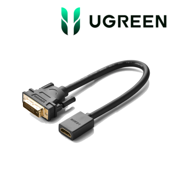 Ugreen Adaptateur DVI Male To HDMI Female Connectique UGREEN, Ultra Pc Gamer Maroc
