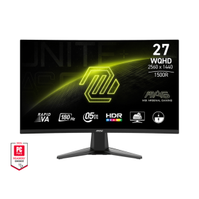 MSI MAG 27CQ6F 27" 180Hz 0.5ms 2K Curved Moniteurs MSI, Ultra Pc Gamer Maroc